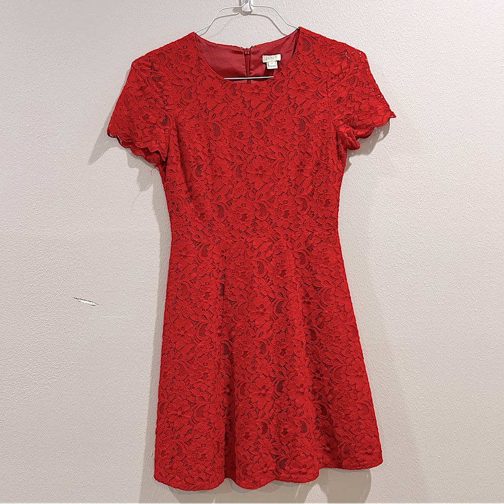 J.Crew Factory Red Dress